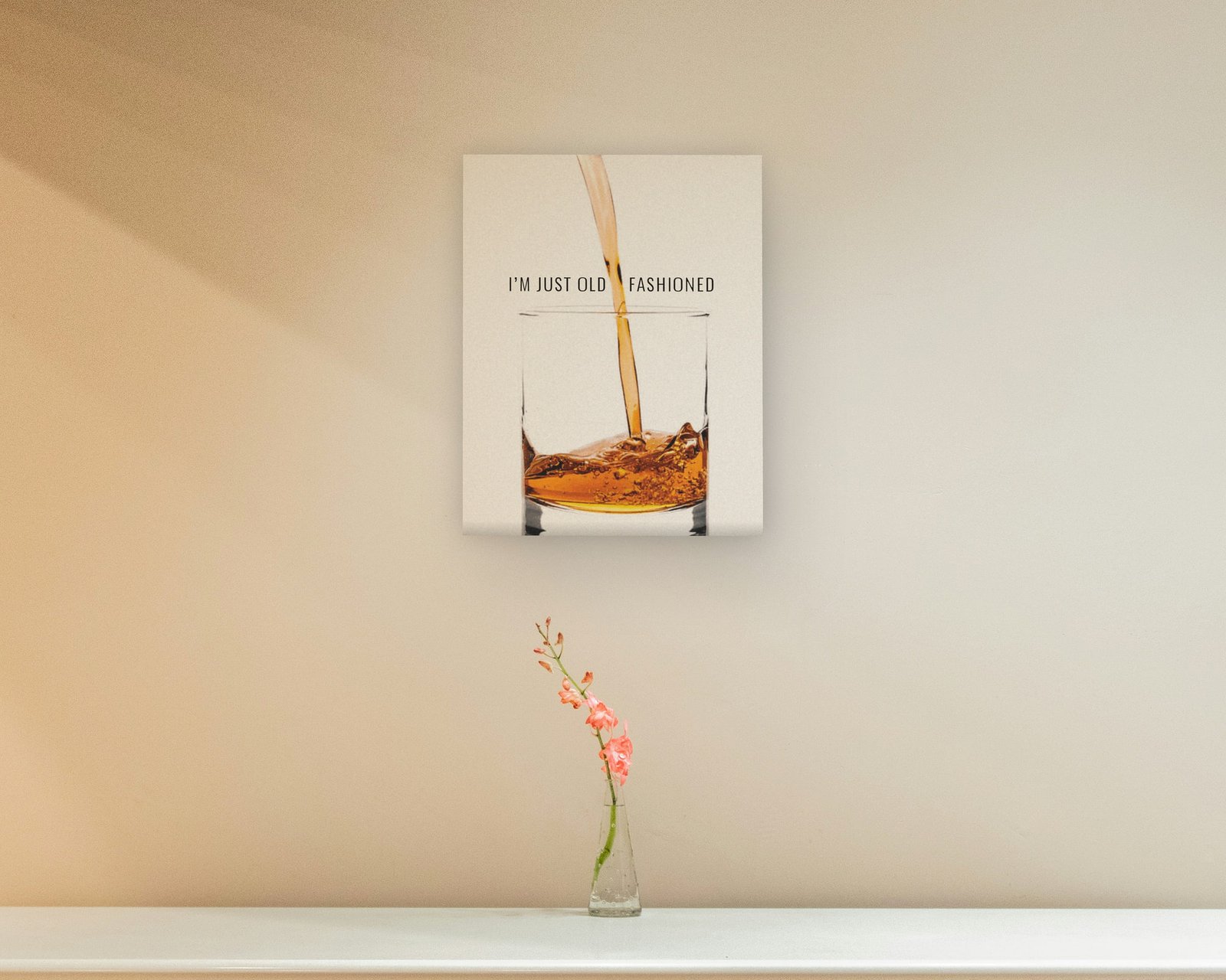 I'm Just Old Fashioned, Gallery canvas in a hallway and entry