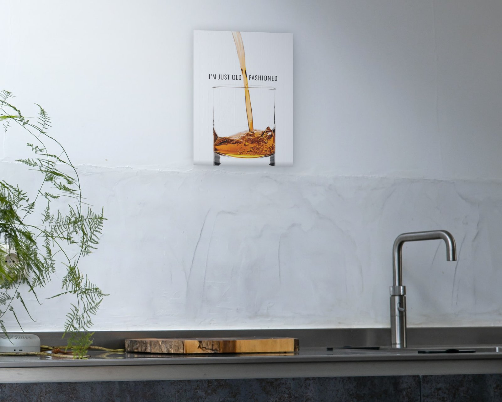 I'm Just Old Fashioned, Gallery canvas in a kitchen