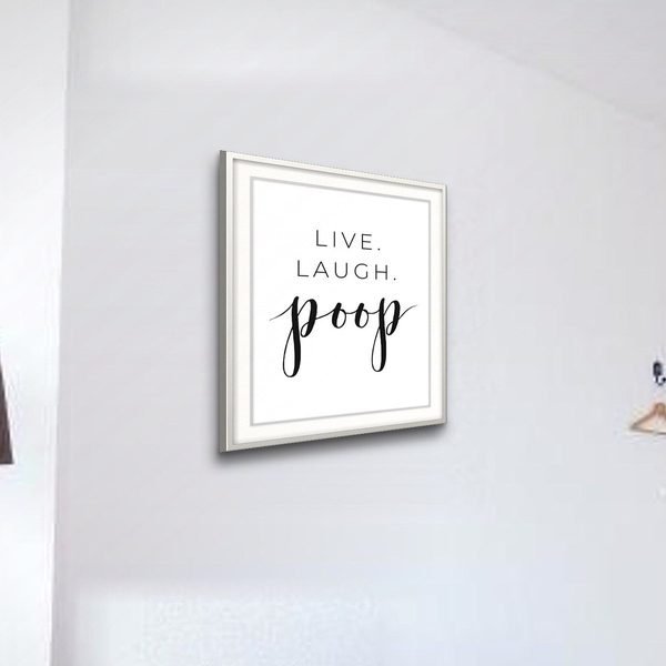 Bathroom wall art
