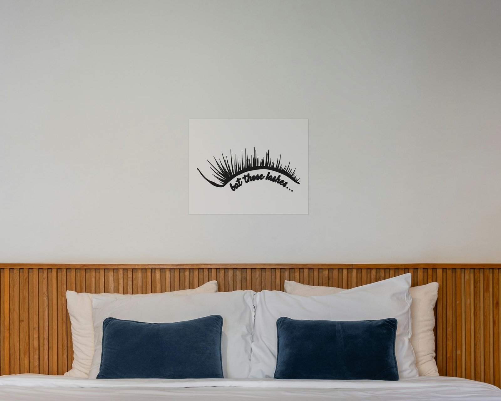 Bat Those Lashes, Bare print in a bedroom